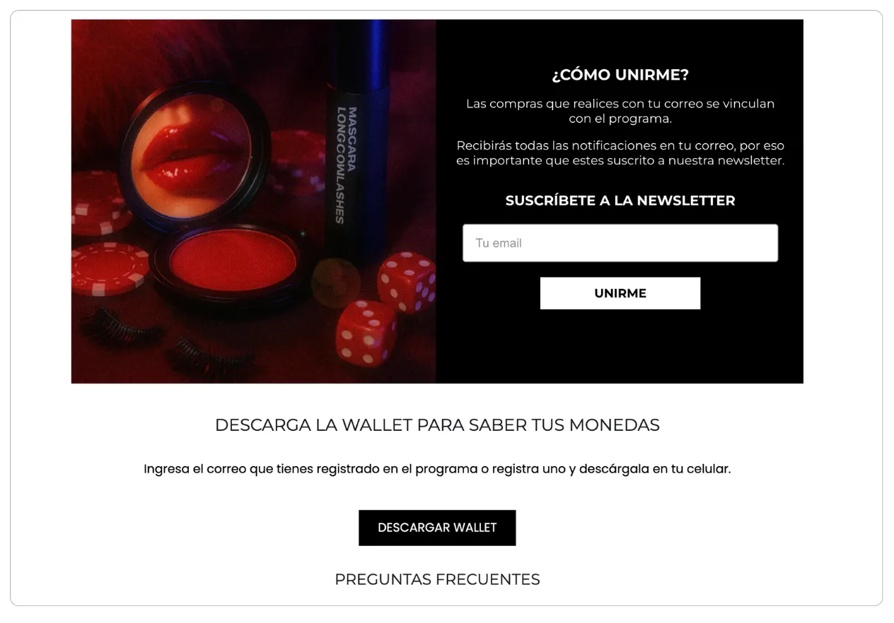 SarellySarelly landing page