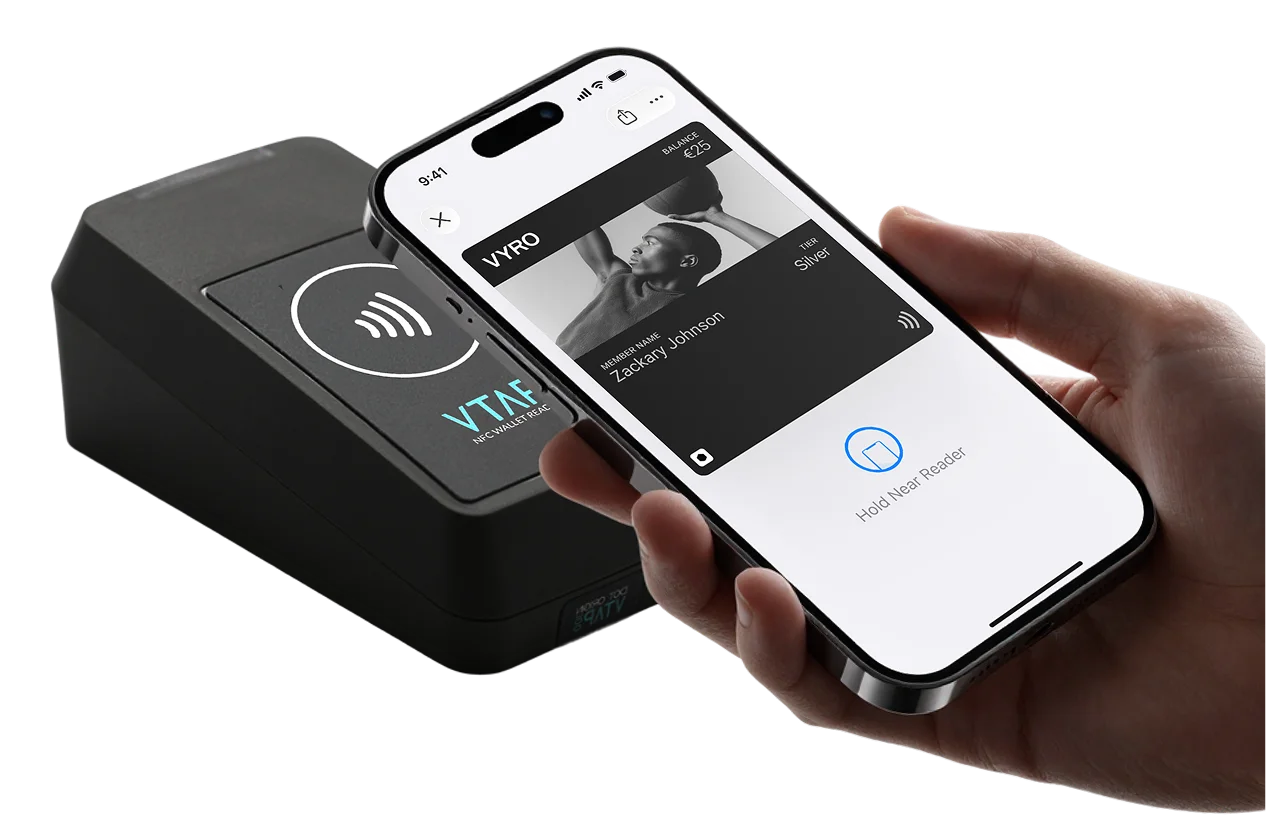 NFC tap to identify customers